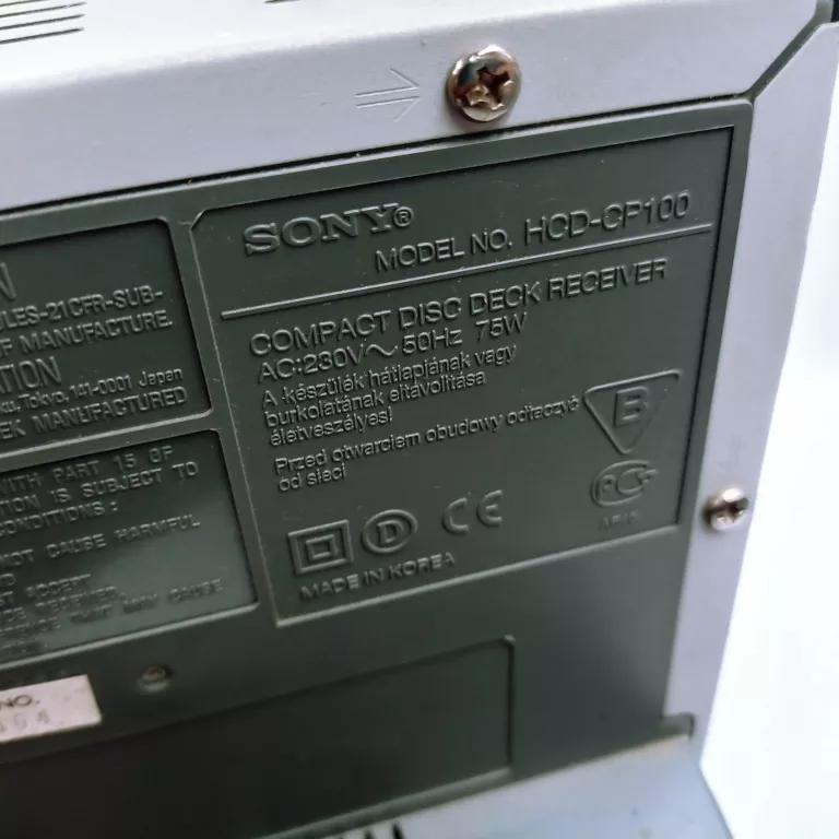 MINIWIEŻA SONY HCD-CP100