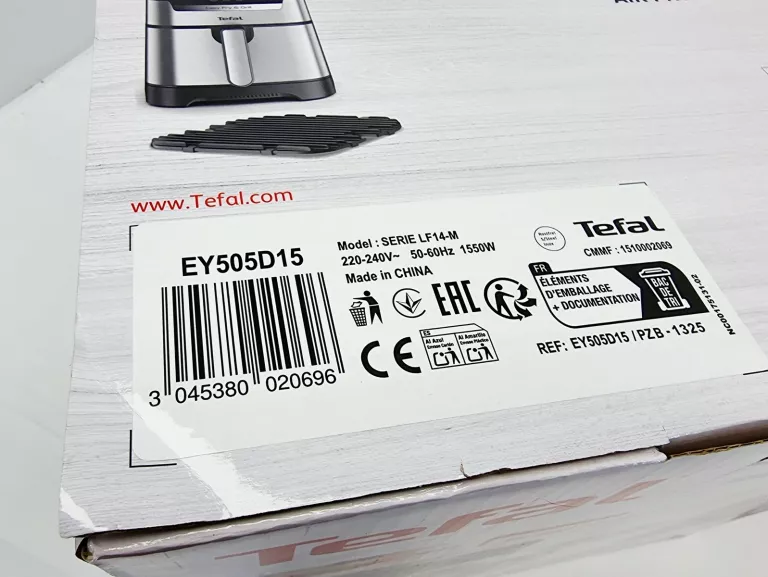 FRYTKOWNICA BEZTŁUSZCZOWA TEFAL EY505D15 1550 W 4,2 L