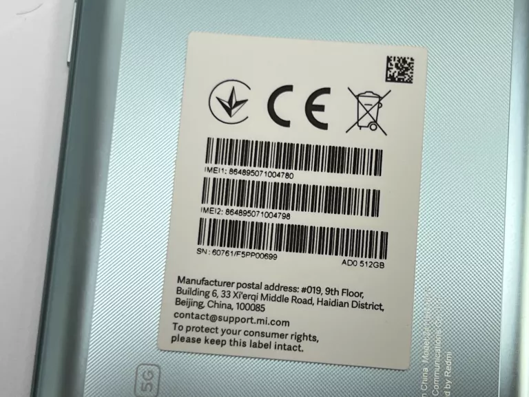 XIAOMI REDMI NOTE 14 PRO + 5G 12GB/ 512 GB OPIS!