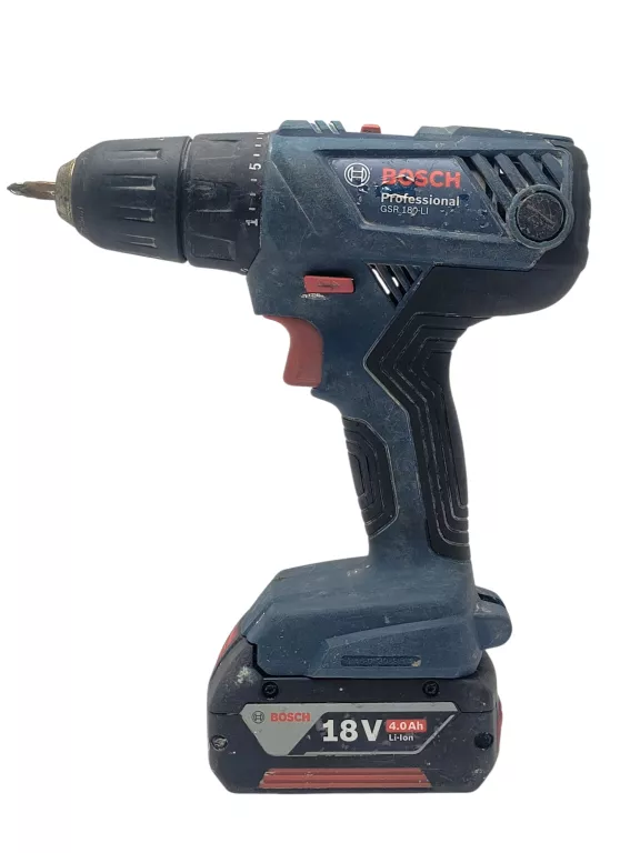 WKRĘTARKA BOSH PROFESSIONAL GSR 180 LI + AKU BOSH 18V 4AH