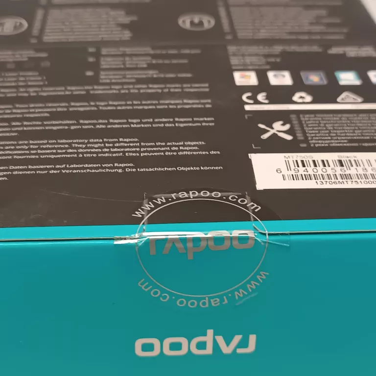 RAPOO MT750S BEZPRZEWODOWA MYSZ MYSZ 3200 DPI