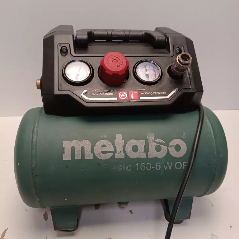 METABO KOMPRESOR SPRĘŻARKA BEZOLEJOWA BASIC 160-6 W OF 900W 6L 601501000