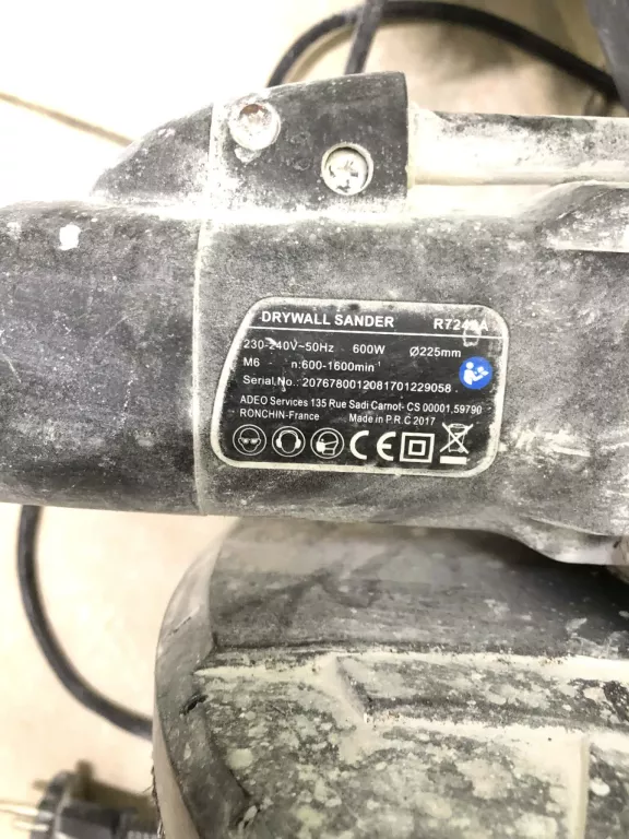 SZLIFIRKA DO GIPSU TELESKOPOWA