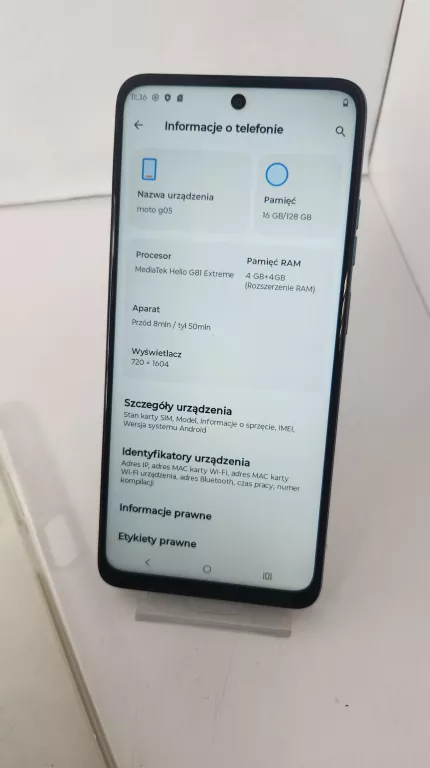 TELEFON MOTOROLA MOTO G05