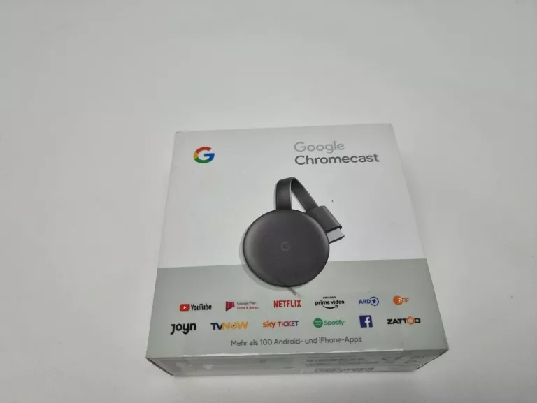 GOOGLE BEZPRZEWODOWY TELEWIZOR NETFLIX CHROMECAST
