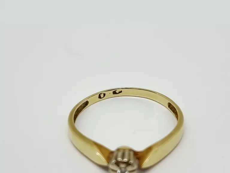 ZŁOTY PIERSCIONEK PRÓBY 585