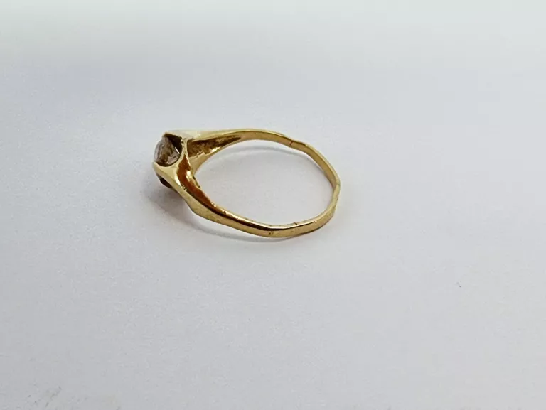 ZŁOTY PIERŚCIONEK PRÓBY 585