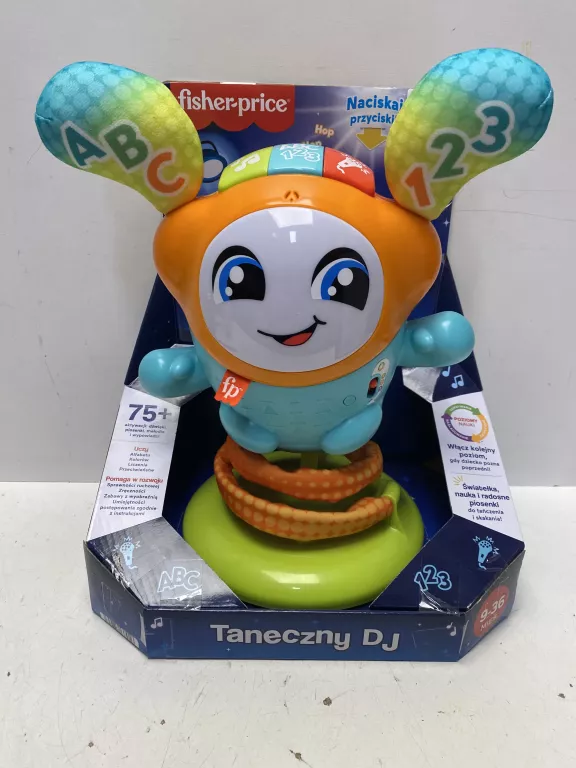 FISHER-PRICE INTERAKTYWNY TANECZNY DJ HND41