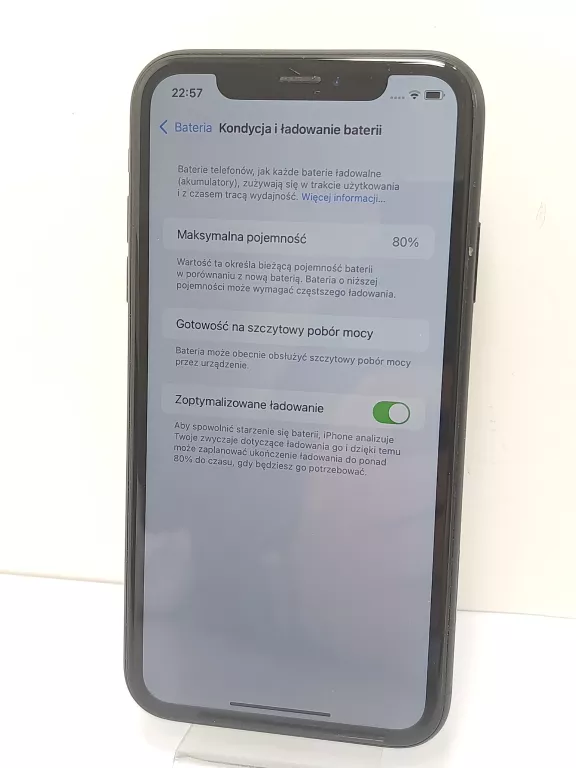 TELEFON IPHONE XR 3/64GB BAT.80%