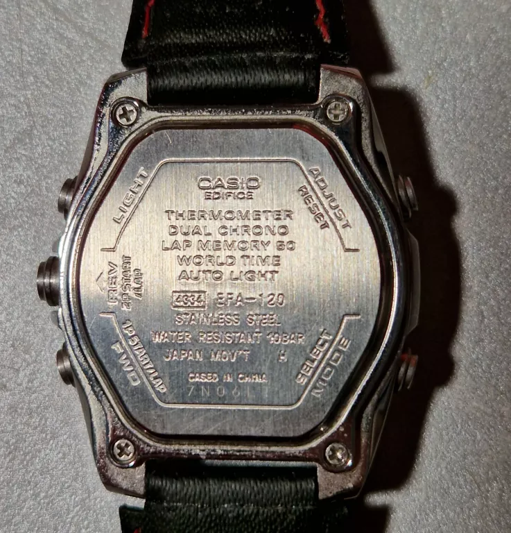 CASIO ZEGAREK MĘSKI EFA-120 PUD