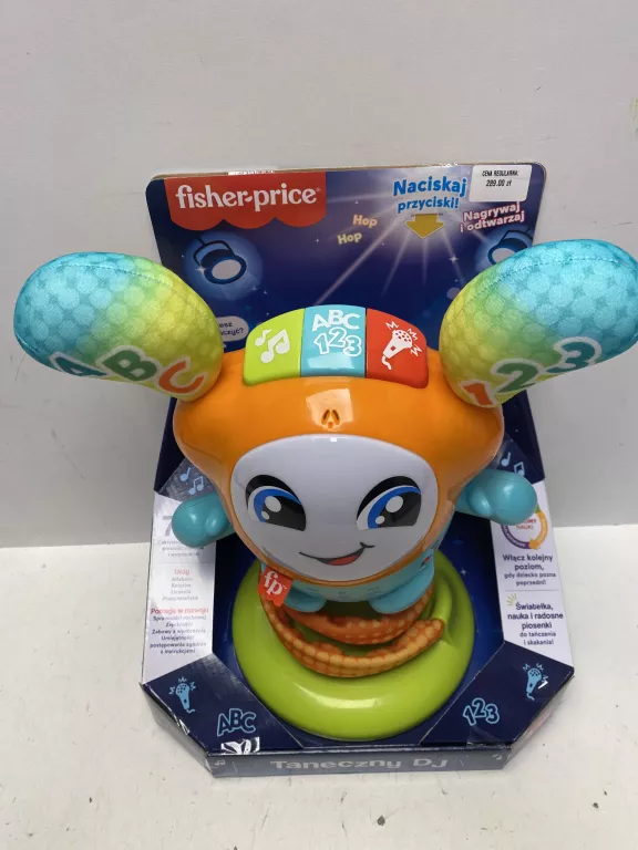 FISHER-PRICE INTERAKTYWNY TANECZNY DJ HND41
