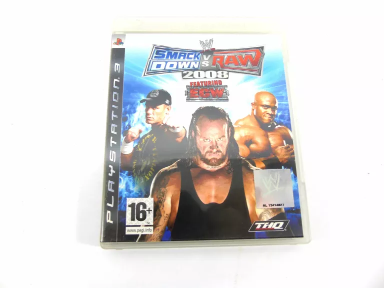 GRA PS3 SMACKDOWN VS RAW 2008