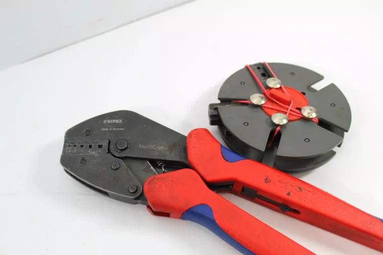 SZCZYPCE DO ZACISKANIA KNIPEX 97 33 02 + KOŃCÓWKI