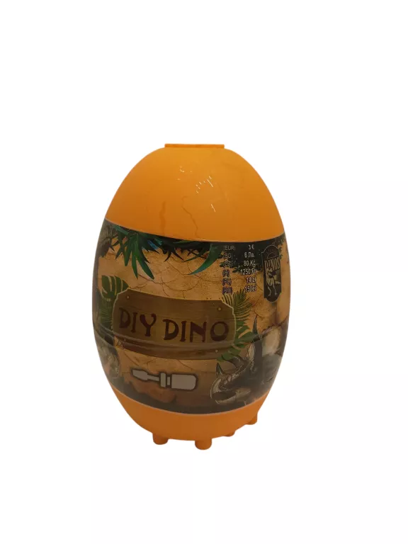 JAJKO POMARAŃCZOWE DIY DINO