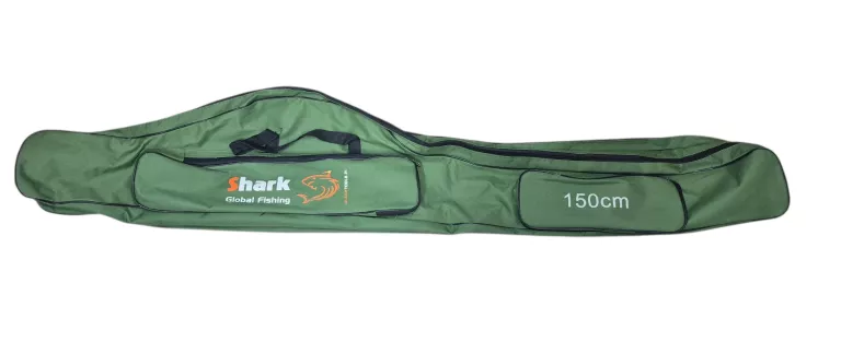 POKROWIEC SHARK Z WĘDKĄ CARBOMAX 270 20 + PODBIERAK