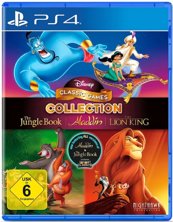 GRA PS4 DISNEY CLASSIC GAMES ALLADYN KRÓL LEW KSIĘGA DŻUNGLI  /