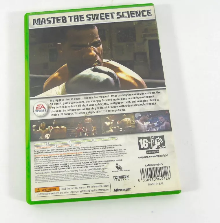 GRA XBOX 360 FIGHT NIGHT ROUND 3