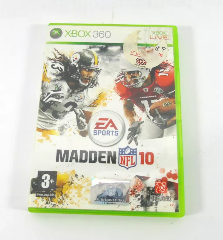 GRA XBOX 360 MADDEN NFL 10
