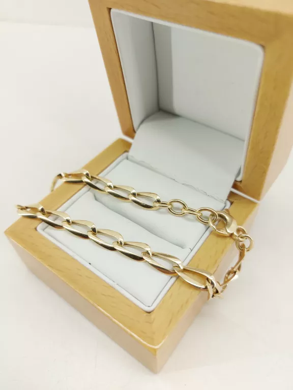 ZŁOTA PRZEUROCZA BRANSOLETKA! 3,01G! 585