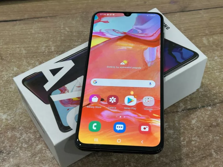 TELEFON SAMSUNG GALAXY A70 128GB KOMPLET