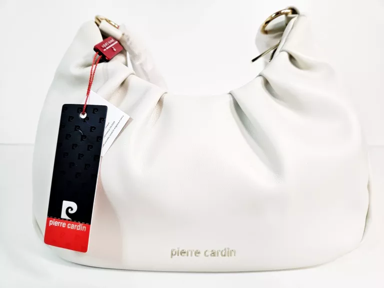 PIERRE CARDIN TOREBKA LISTONOSZKA SKÓRA EKOLOGICZNA BEŻOWY