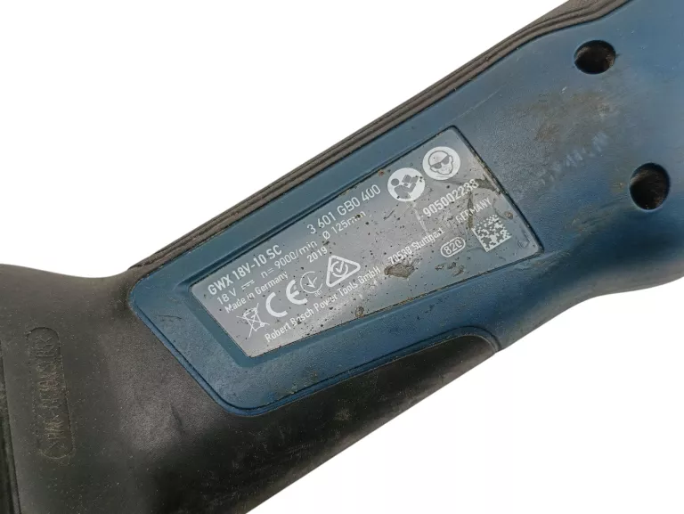 SZLIFIERKA KĄTOWA BOSCH GWS 18V-10 SC + AKUMULATOR 8.0 AH + ŁADOWARKA