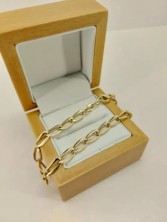 ZŁOTA PRZEUROCZA BRANSOLETKA! 3,01G! 585