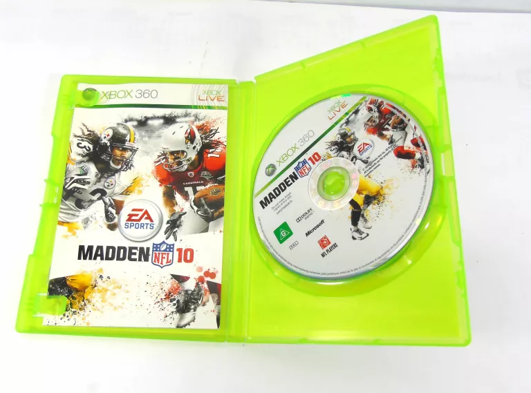 GRA XBOX 360 MADDEN NFL 10