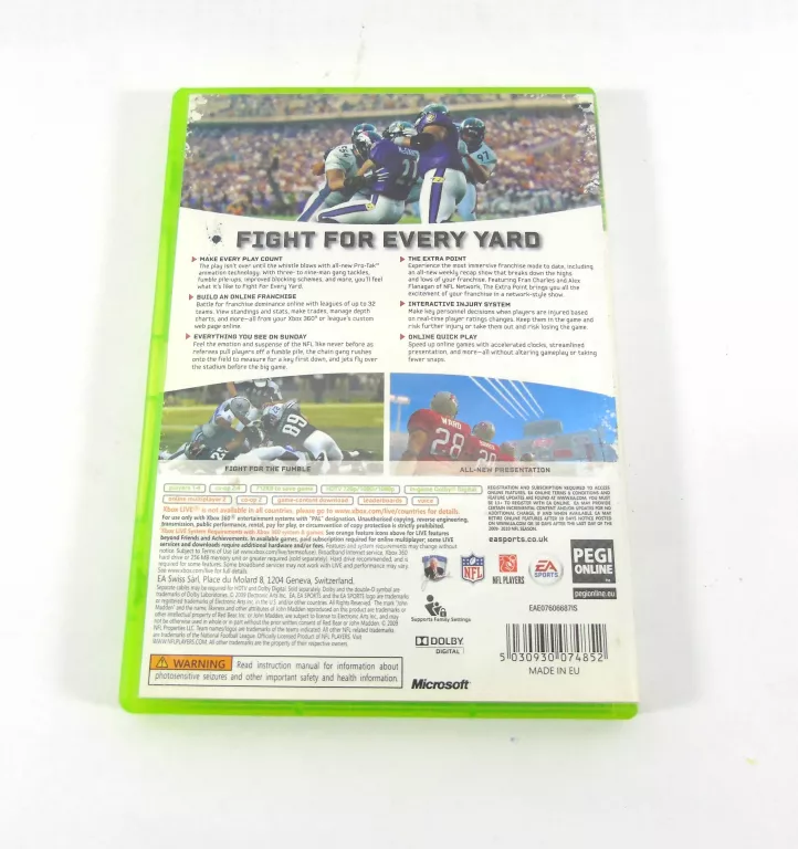 GRA XBOX 360 MADDEN NFL 10