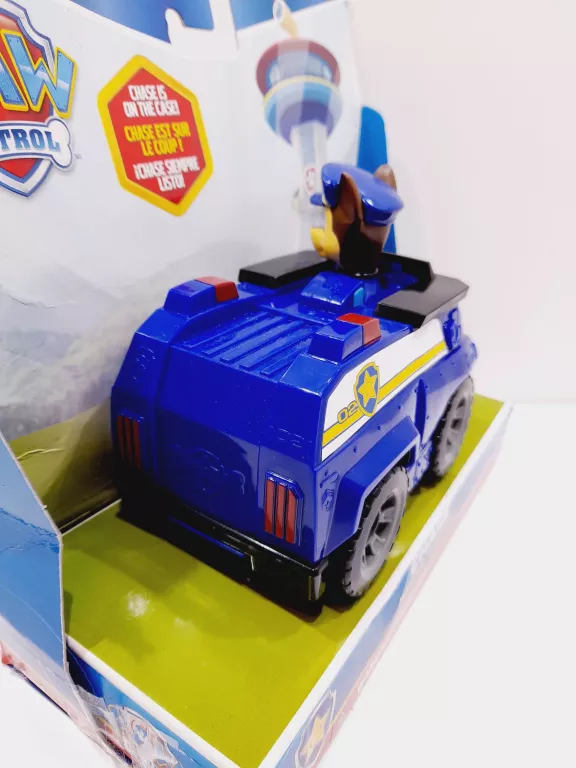 POJAZD SPIN MASTER PSI PATROL MISJA CHASE RADIOWÓZ POLICYJNY