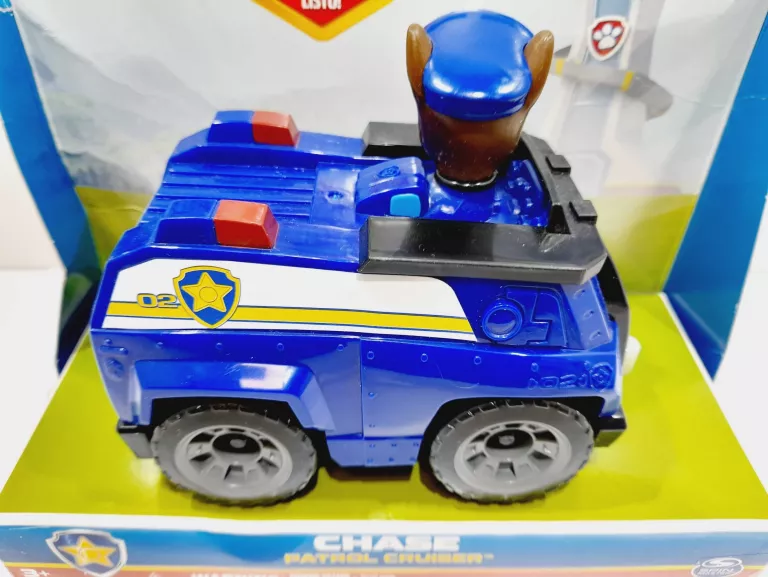 POJAZD SPIN MASTER PSI PATROL MISJA CHASE RADIOWÓZ POLICYJNY