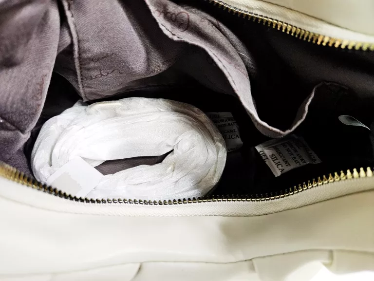 PIERRE CARDIN TOREBKA LISTONOSZKA SKÓRA EKOLOGICZNA BEŻOWY