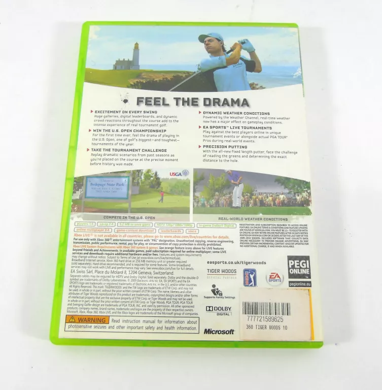 GRA XBOX 360 TIGER WOODS 10