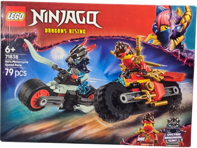 LEGO NINJAGO 71838 KAI I WYŚCIGI MOTOCYKLOWE