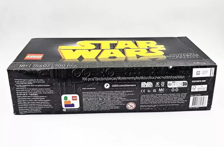 KLOCKI LEGO STAR WARS 75407 LOGO STAR WARS WYKONANE Z KLOCKÓW