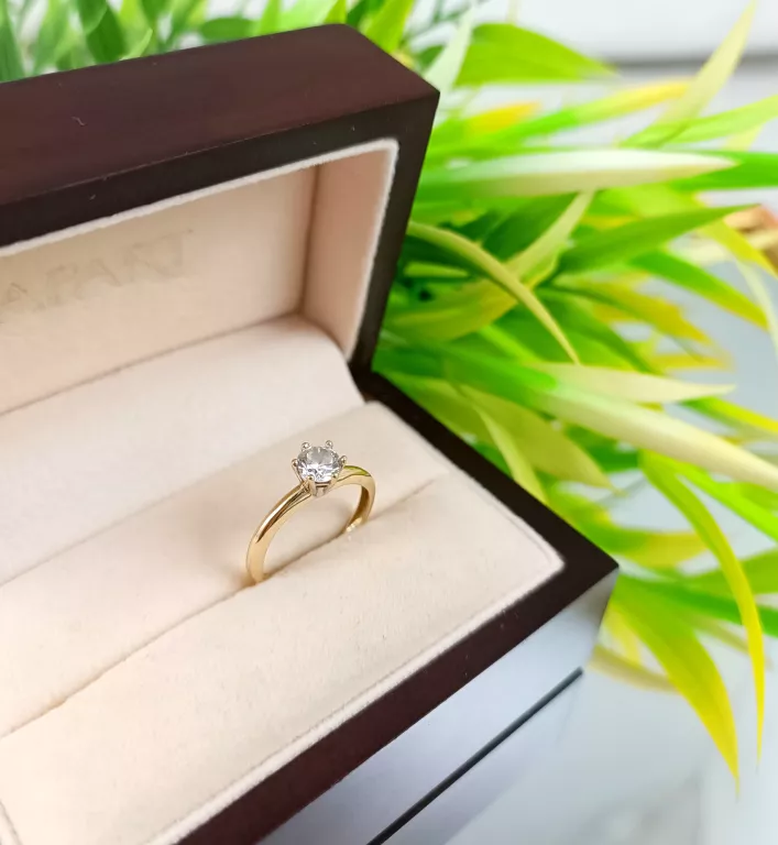 ZŁOTY PIERŚCIONEK 1,66 G 585