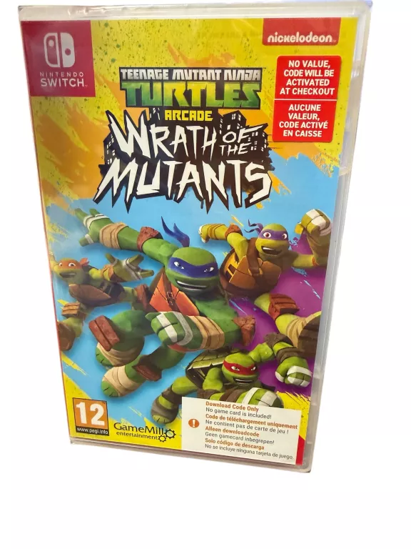 TEENAGE MUTANT NINJA TURTLES ARCADE WRATH OF THE MUTANTS (KOD DO POBRANIA)