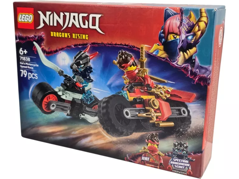 LEGO NINJAGO 71838 KAI I WYŚCIGI MOTOCYKLOWE