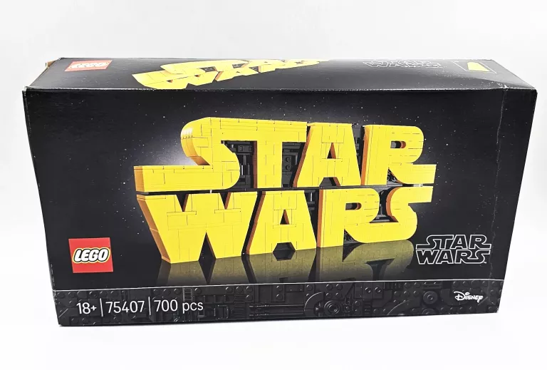 KLOCKI LEGO STAR WARS 75407 LOGO STAR WARS WYKONANE Z KLOCKÓW