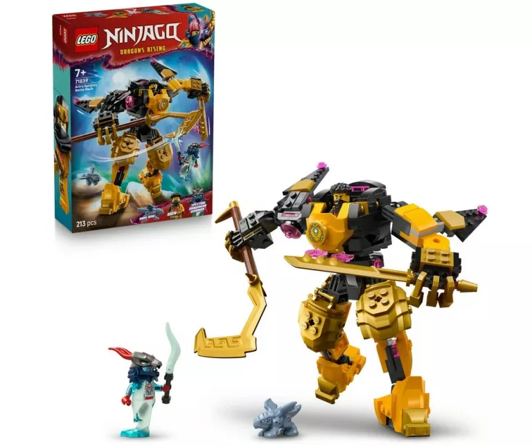 LEGO NINJAGO 71839 ARIN I ROBOT BOJOWY SPINJITZU