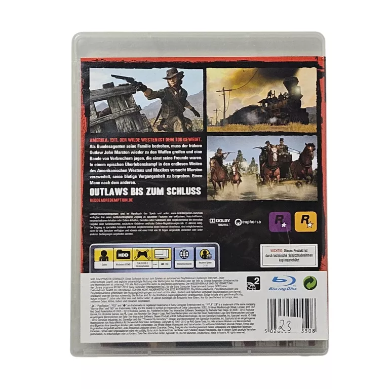 GRA PS3 RED DEAD REDEMPTION