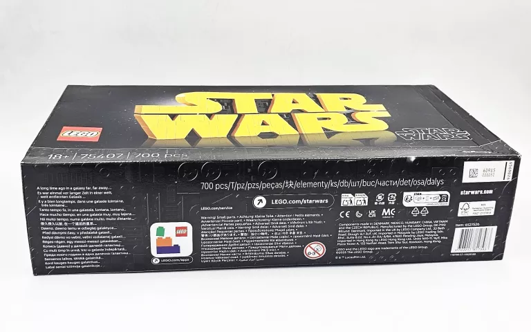 KLOCKI LEGO STAR WARS 75407 LOGO STAR WARS WYKONANE Z KLOCKÓW