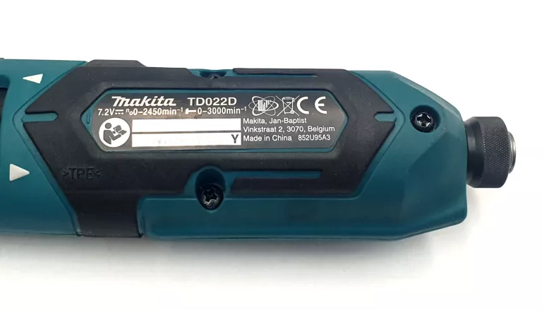 WKRĘTAK AKUMULATOROWY MAKITA TD022D+ 2XAKU