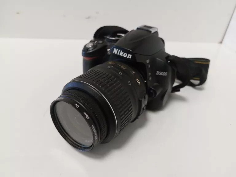 APARAT NIKON D3000+ OBIEKTYW 18-55MM TORBA/ŁAD