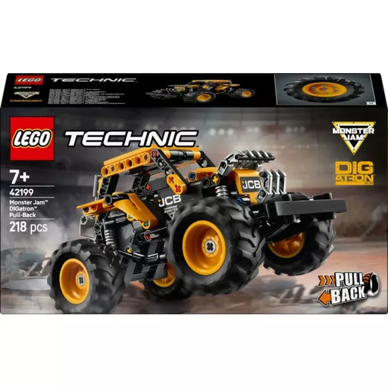 LEGO TECHNIC 42199 MONSTER JAM DIGATRON Z SILNIKIEM NAWIJAJĄCYM