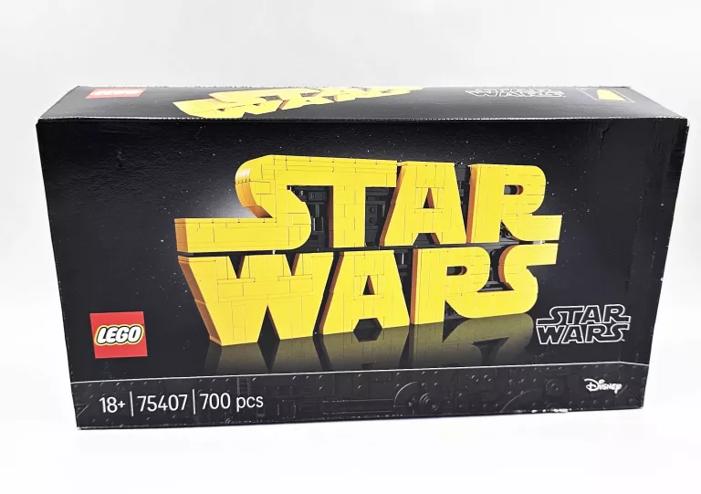 KLOCKI LEGO STAR WARS 75407 LOGO STAR WARS WYKONANE Z KLOCKÓW