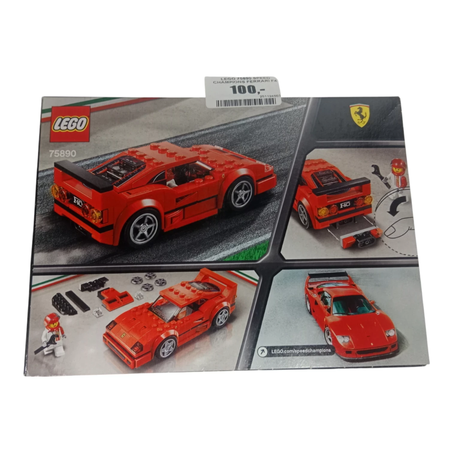 LEGO 75890 SPEED CHAMPIONS FERRARI F40 | Speed Champions | Loombard.pl