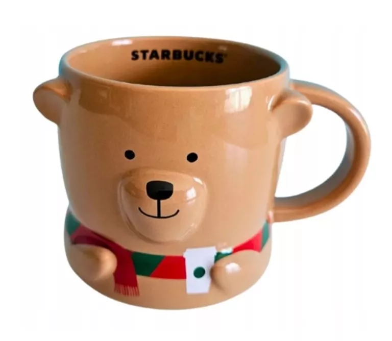KUBEK STARBUCKS CHRISTMAS BEAR 355 ML MIŚ 2025