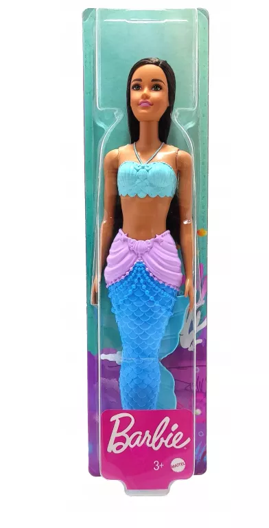 BARBIE DREAMTOPIA LALKA SYRENKA SYRENKA NIEBIESKI OGON HGR07 MATTEL