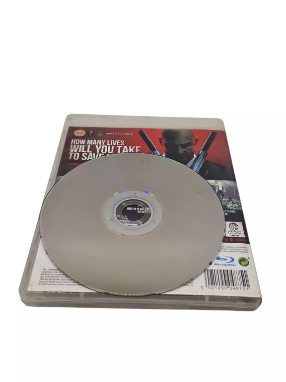 HITMAN: ABSOLUTION PLAYSTATION 3 (PS3) BLES 01403 / ANG